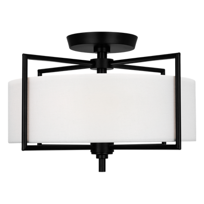 Perno Medium Semi Flush Mount