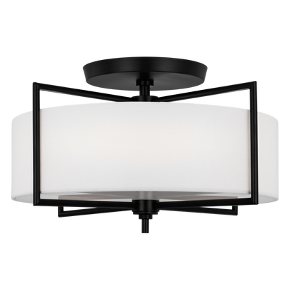 Perno Large Semi Flush Mount