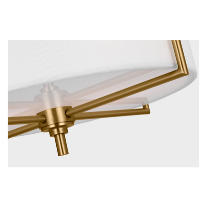 Perno Medium Semi Flush Mount