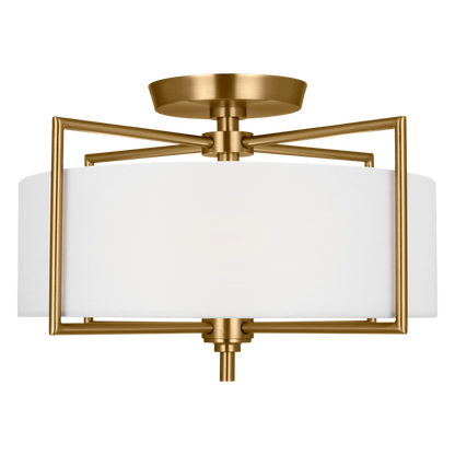 Perno Medium Semi Flush Mount