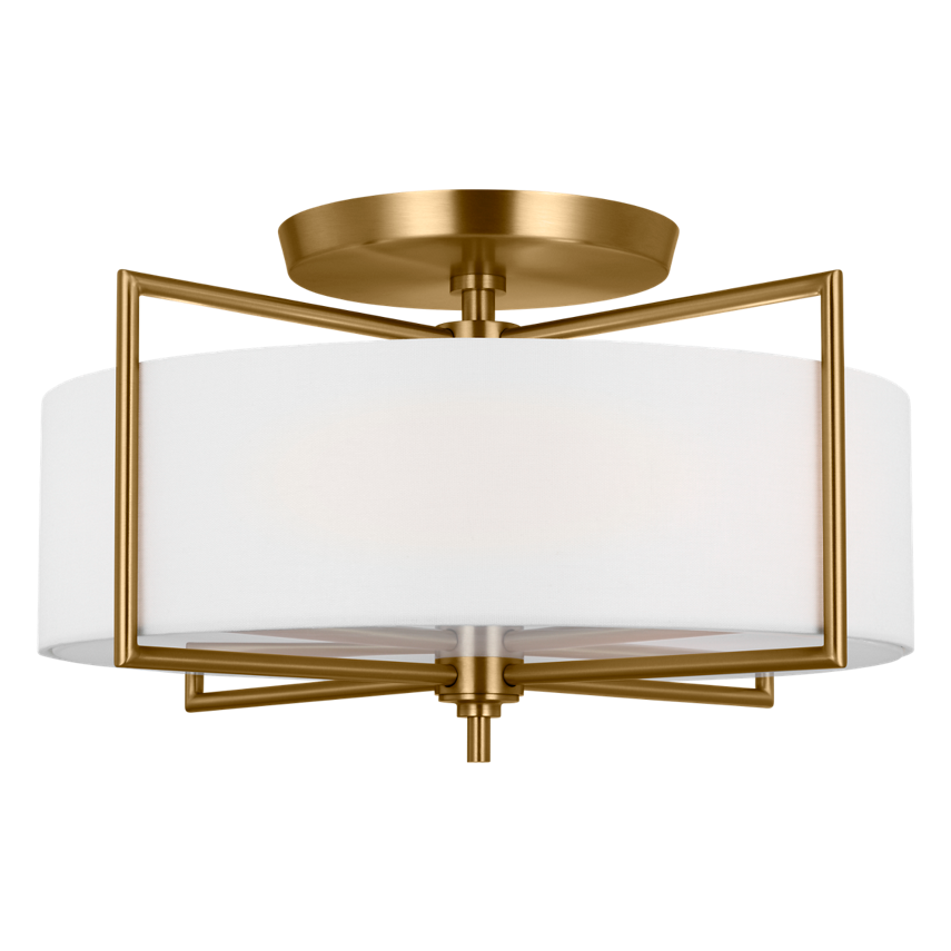 Perno Large Semi Flush Mount