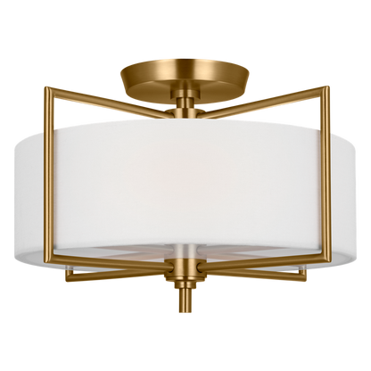 Perno Medium Semi Flush Mount