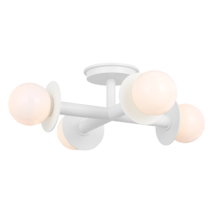 Nodes Semi Flush Mount