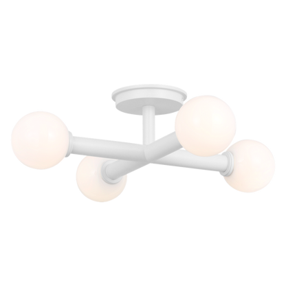 Nodes Semi Flush Mount