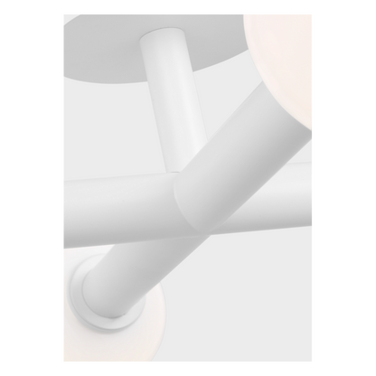 Nodes Semi Flush Mount