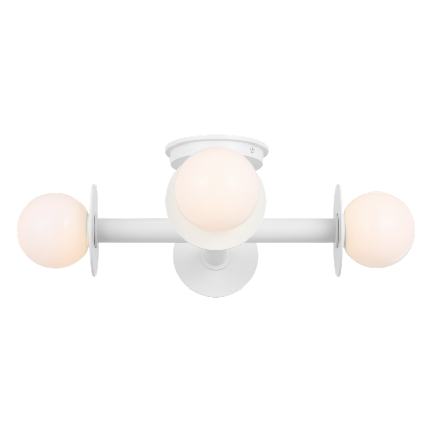 Nodes Semi Flush Mount