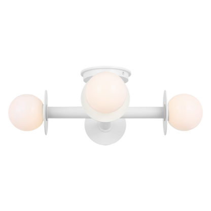 Nodes Semi Flush Mount