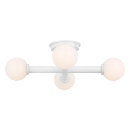 Nodes Semi Flush Mount