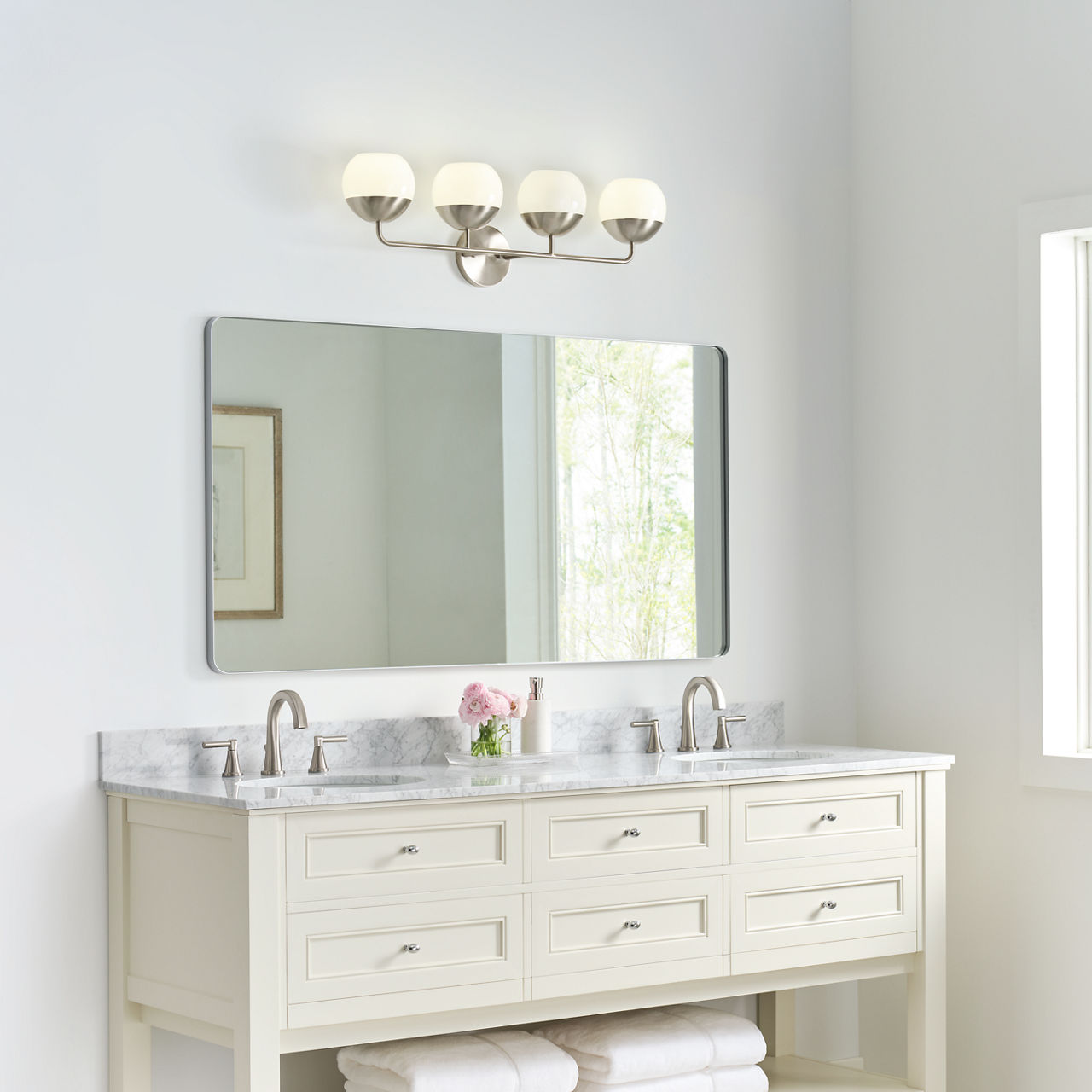 Alvin 4-Light Bath Sconce