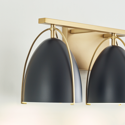 Norman Three Light Wall / Bath Sconce