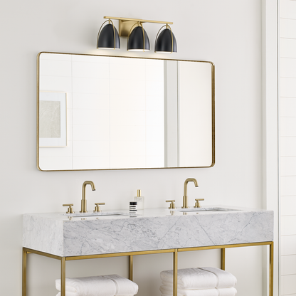 Norman Three Light Wall / Bath Sconce