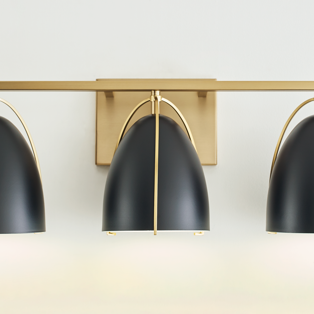 Norman Three Light Wall / Bath Sconce