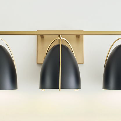 Norman Three Light Wall / Bath Sconce
