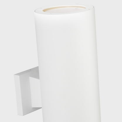 Outdoor Cylinders Large Two Light Wall Lantern
