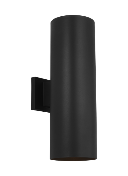 Outdoor Cylinders Large Two Light Wall Lantern