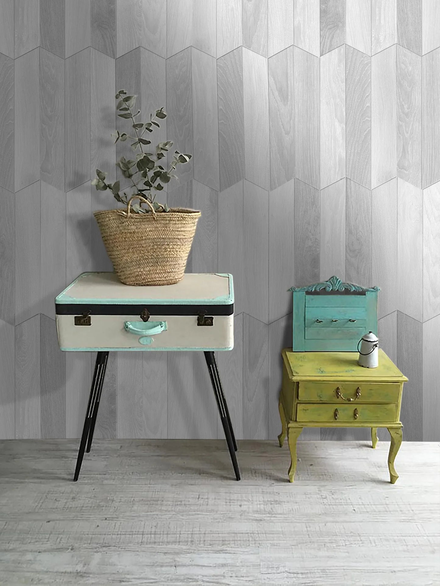 Arrow Chevron 3X16 Wood Plank Collection