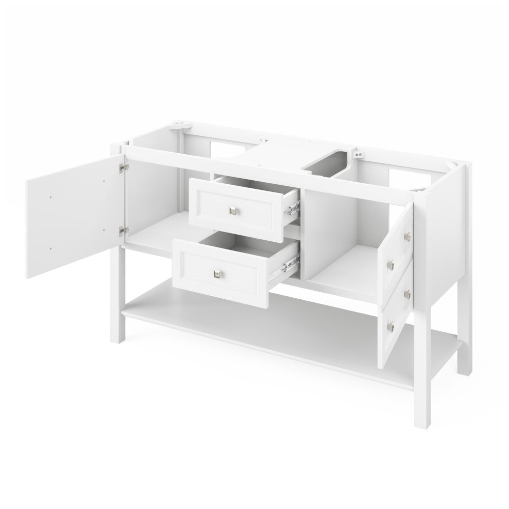 60" Adler Vanity, double bowl
