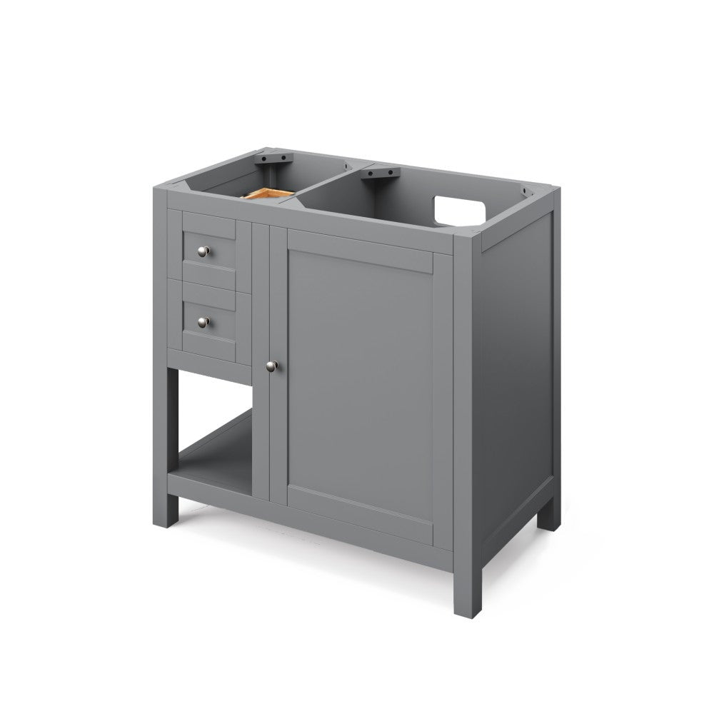 36" Astoria Vanity, right offset