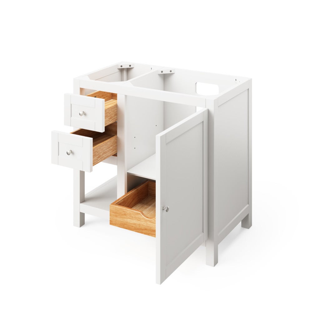 36" Astoria Vanity, right offset