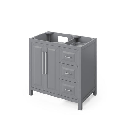 36" Cade Vanity, left offset