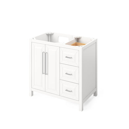 36" Cade Vanity, left offset
