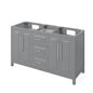 60" Cade Vanity, double bowl