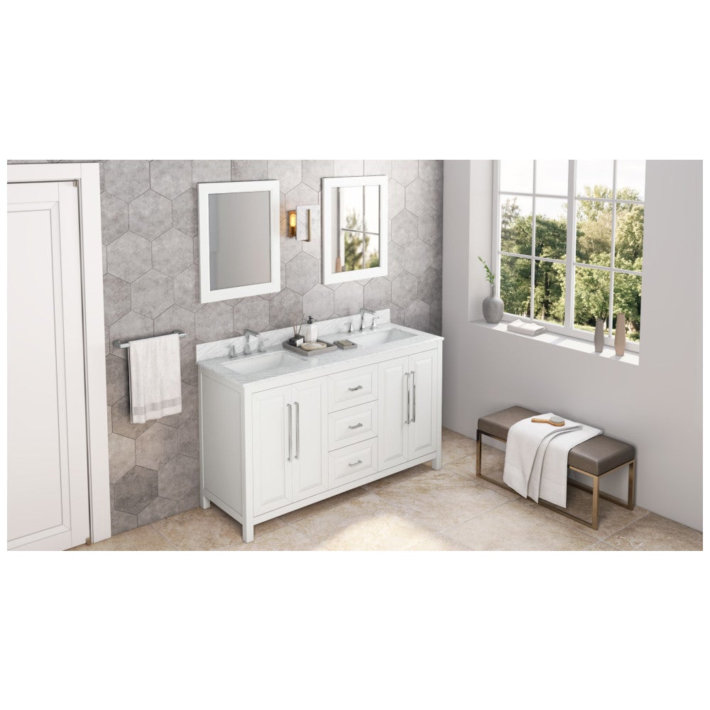 60" Cade Vanity, double bowl