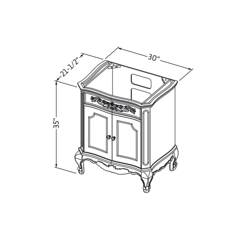 30" Clairemont Vanity