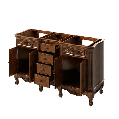60" Clairemont Vanity, double bowl