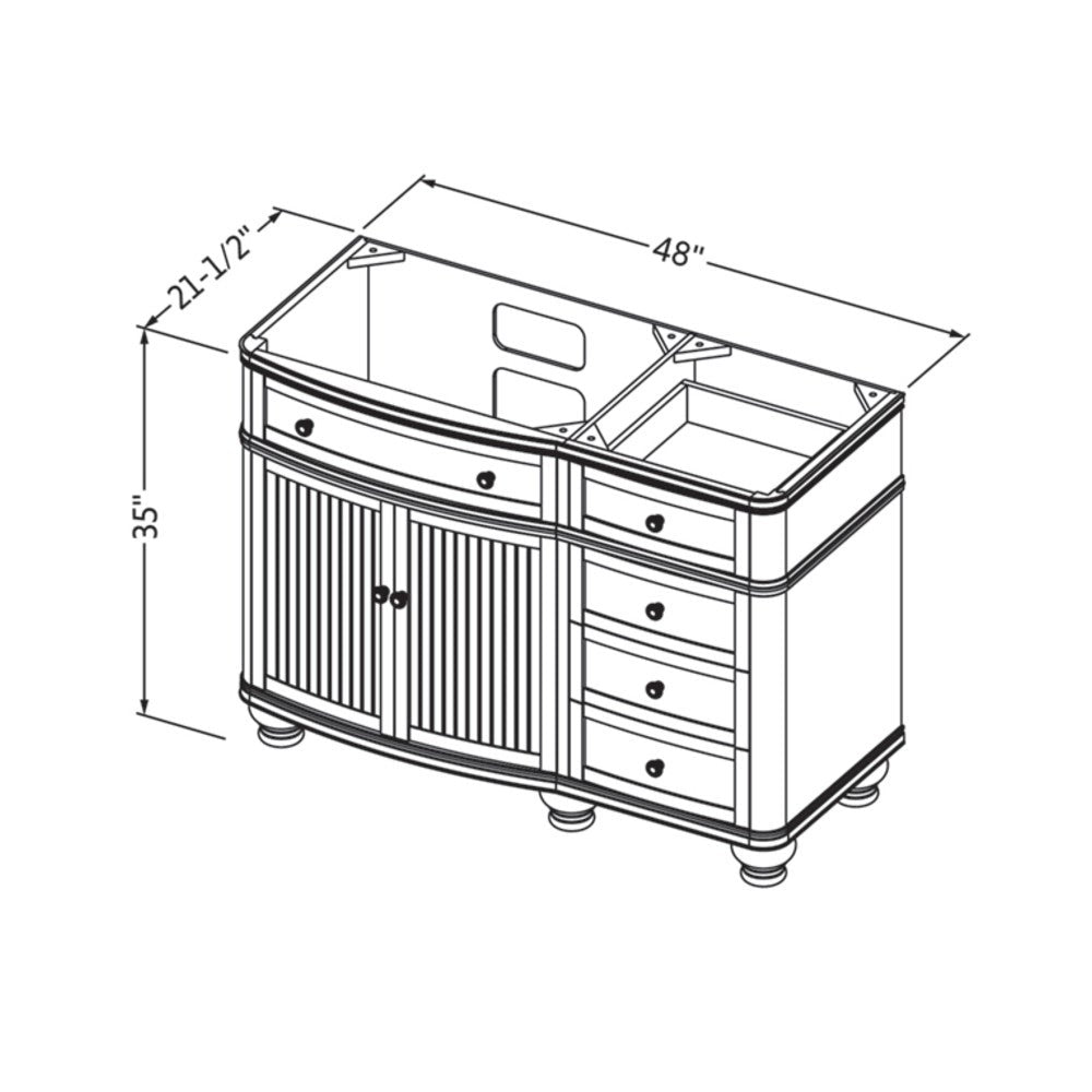 48" Compton Vanity