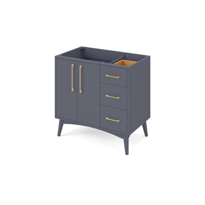 36" Dashwood Vanities, left offset