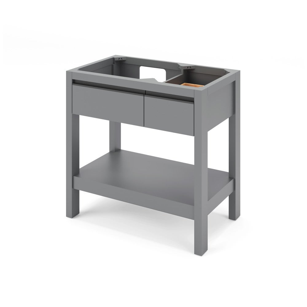 36" Jubilee Vanities, left offset