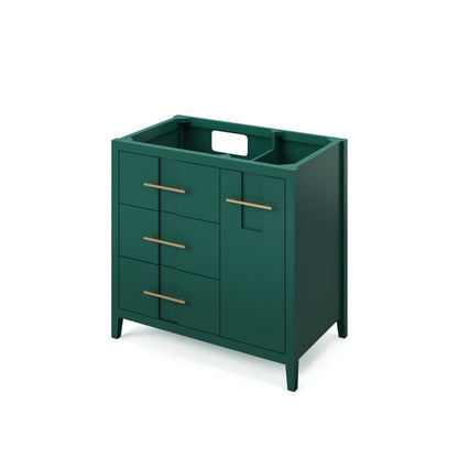 36" Katara Vanity, left offset