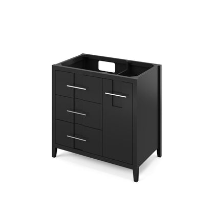 36" Katara Vanity, left offset