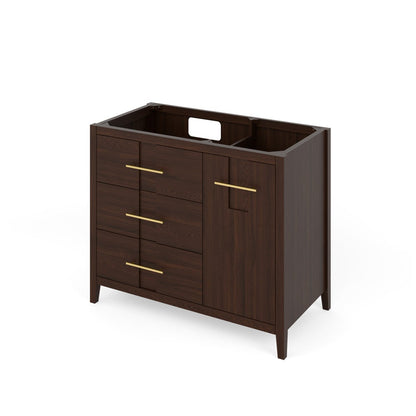 42" Katara Vanity, left offset