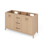 60" Katara Vanity, double bowl