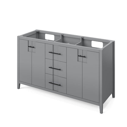 60" Katara Vanity, double bowl