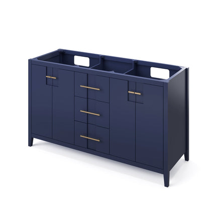 60" Katara Vanity, double bowl