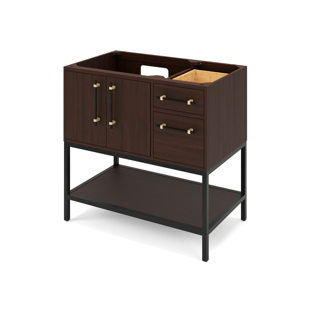 36" Pascal Vanities, left offset