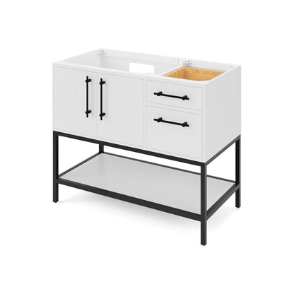 42" Pascal Vanities, left offset