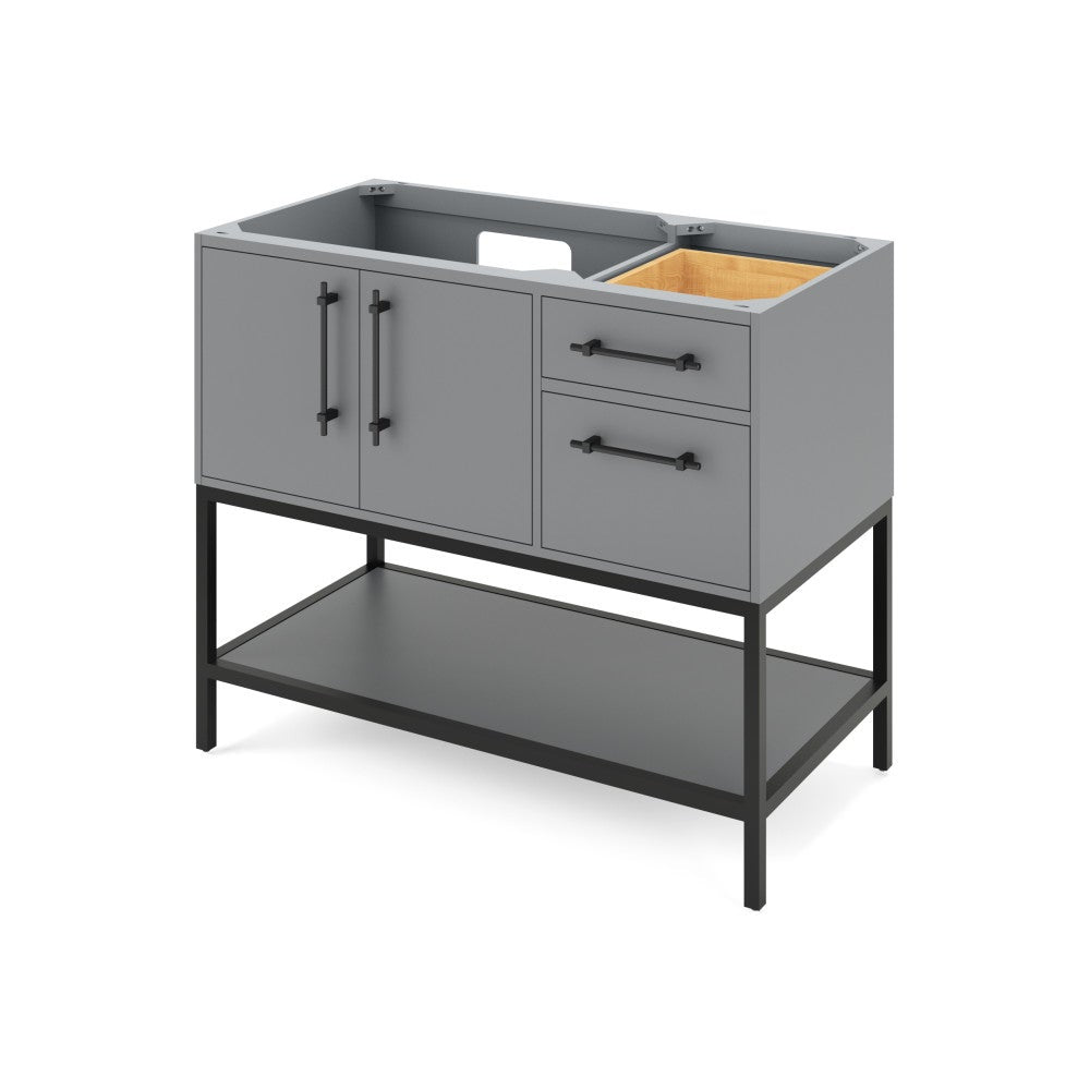 42" Pascal Vanities, left offset