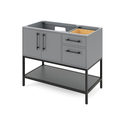 42" Pascal Vanities, left offset