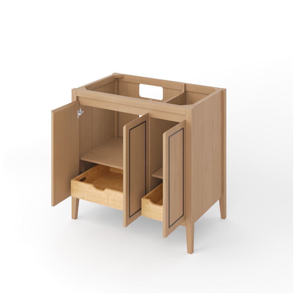 36" Percival Vanity, Left Offset