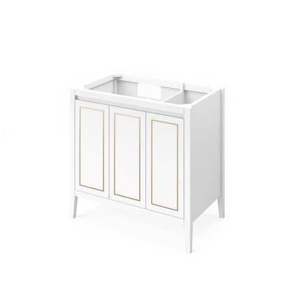36" Percival Vanity, Left Offset