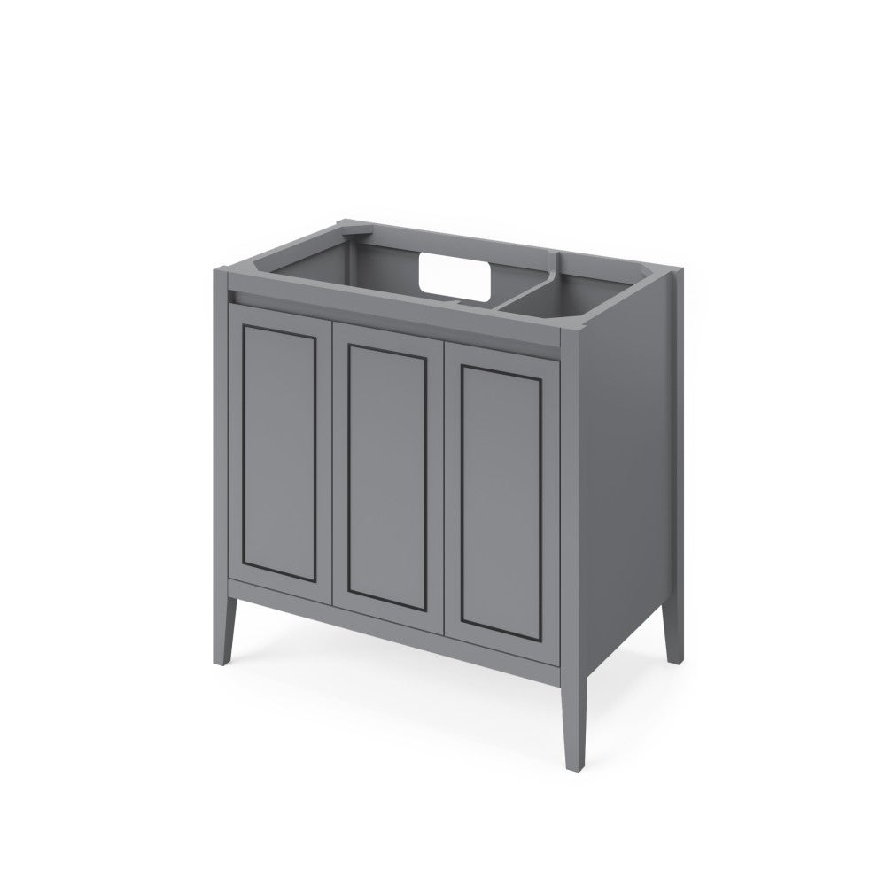 36" Percival Vanity, Left Offset