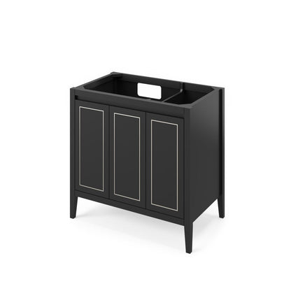 36" Percival Vanity, Left Offset