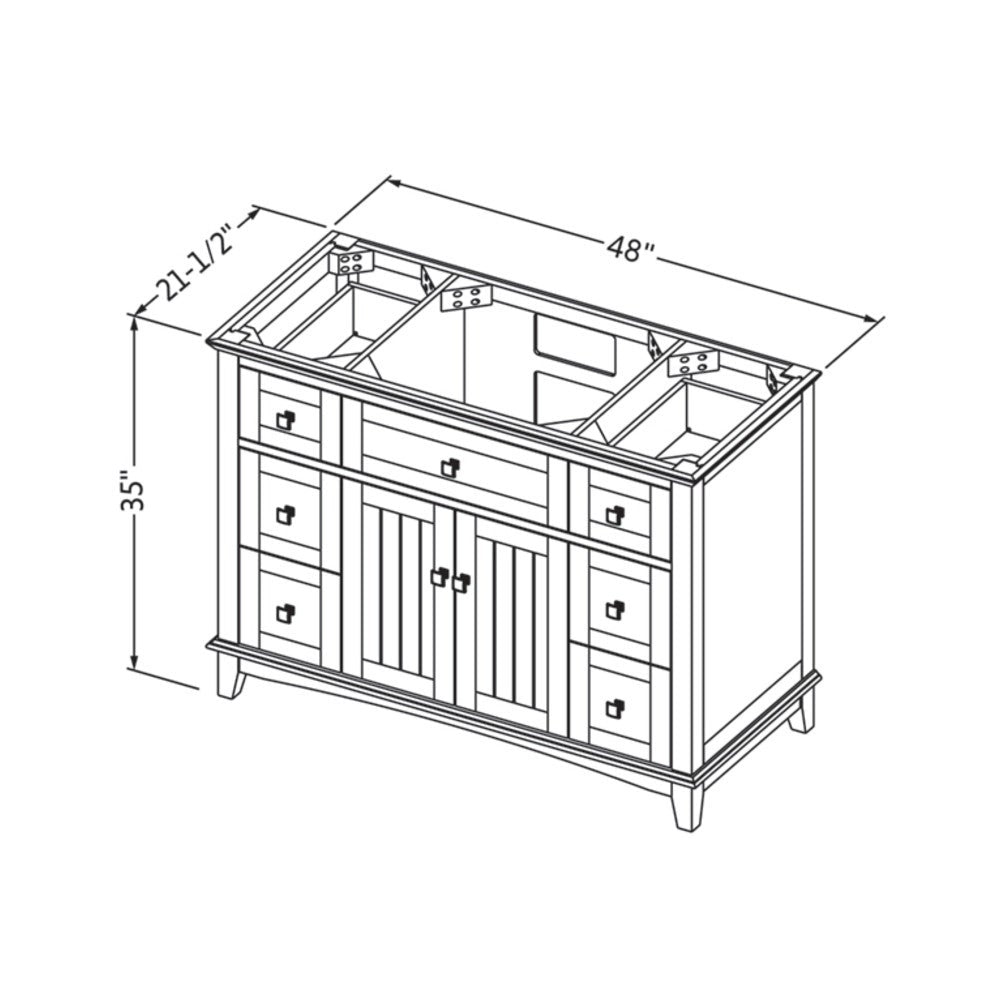 48" Savino Vanity