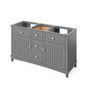 60" Savino Vanity, double bowl