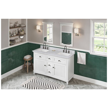 60" Savino Vanity, double bowl