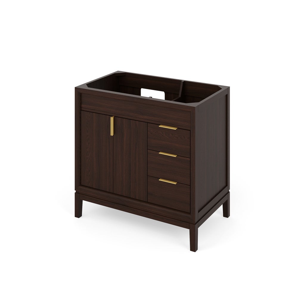 36" Theodora Vanity, Left Offset